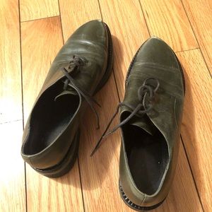 Robert Clergerie Women’s Shoes Olive Green